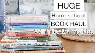 HUGE HOMESCHOOL BOOK HAUL || readers/chapter books/storybooks