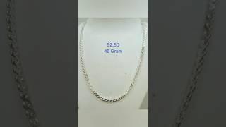 Silver chain for men|silver chain design#chain#silver#mystatusgold