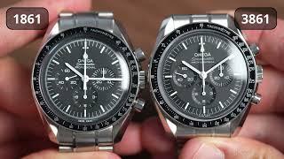 Omega Speedmaster Professional Moonwatch 1861 VERSUS 3861