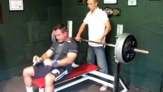 Dan Henson Bench Press 385 lbs.