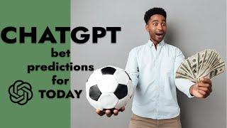 ChatGPT AI makes Sports Betting Prediction for Today, HUGE MONEY to be made!