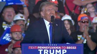 Donald Trump full speech at Latrobe, PA rally (Oct. 19, 2024)