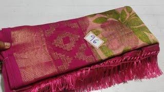 Restoke beautiful designer Brasso Sarees Free Shipping Wholesale Prices