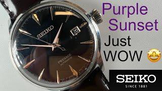 Seiko New Elegant Purple Sunset