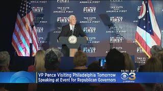 VP Pence Visiting Philly To Speak At Republican Governors Association Event