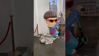 Meeting oliver tree at his pop up