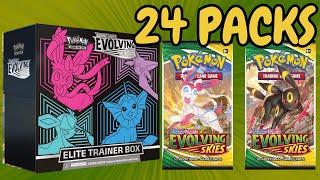 Evolving Skies Elite Trainer Boxes Opening