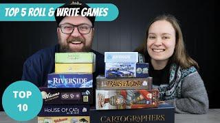 Top 5 Roll & Write Games