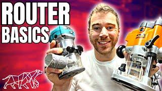 Beginners guide to Routers || Woodworking Basics for Beginners #woodworking #router