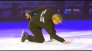 A playing coach and a wonder girl. Evgeni Plushenko and Elena Kostyleva