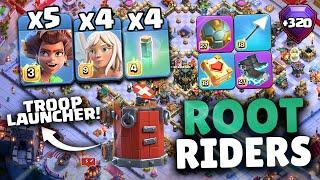 +320 | NEW Root Rider Valkyrie Spam Attack Strategy TH17 | Legend League Attacks #2 | Clash of Clans