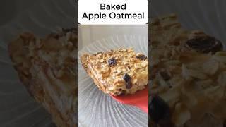 baked apple oatmeal #bakeonly #bakeonlyrecipes #fallbaking