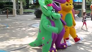 Trevor with Barney and Gang 2012.mp4