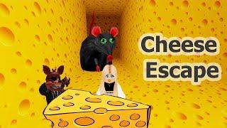 Cheese Escape  (Horror) - Roblox. Роблокс українською #roblox @foksanchik55