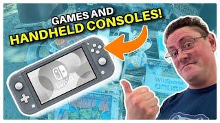 Flea Market Hunt - HANDHELD CONSOLES! - Live Video Game Hunting