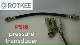 GADGETS#122 - ROTKEE PS16 PRESSURE TRANSDUCER