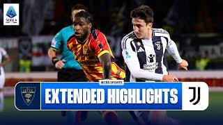 Lecce vs. Juventus: Extended Highlights | Serie A | CBS Sports Golazo