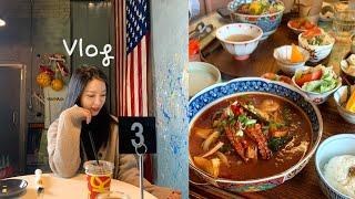 [VLOG] 평소에 맛집 안다닐 땐 뭐하냐구요? | 그냥 계속 먹어요 | 수라도 보여드릴게요 | 경원해물찜 | 동명동 사보타지 | 익산 초미당 초밥 | 첨단 수생목 순두부찌개