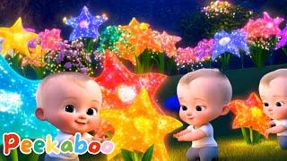 Twinkle Twinkle Little Star | Peekaboo Nursery Rhymes & Kids Songs