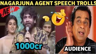 nagarjuna agent speech trolls ||nagarjuna trolls ||agent review|| agent public trolls || agent troll