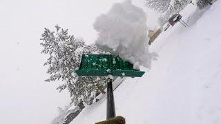 A winter storm drops over 9 inches of snow on Boise