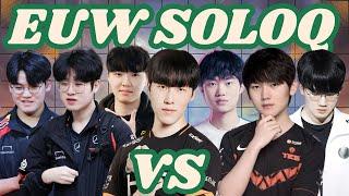 LCK/LPL PROS vs EUW | WORLDS 2024 | SOLOQ HIGHLIGHTS