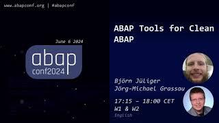 ABAP Tools for Clean ABAP