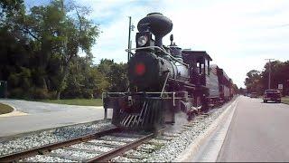 Tavares Eustis & Gulf Railroad 1907 Wood Burning Steam Train