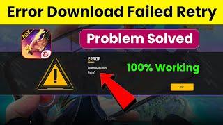 free fire download failed retry problem solve | free fire open nahi ho raha hai | ff max not opening