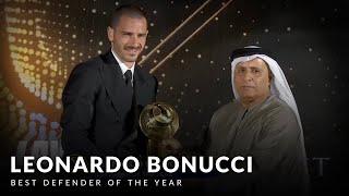 Leonardo Bonucci awarded Best Defender of the Year 2021