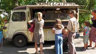 French Street Food Making in a Vintage Car | Street Food Berlin Germany