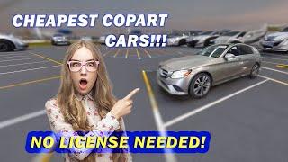 How to buy the Cheapest copart Cars in America, No License Needed