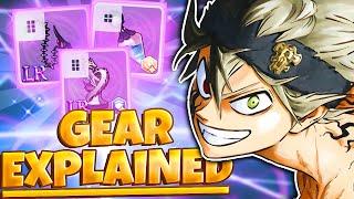 COMPLETE GEAR GUIDE FOR BEGINNERS! (Black Clover Mobile)