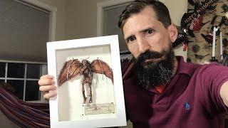 Easy mummified fairy or dead sprite specimen tutorial