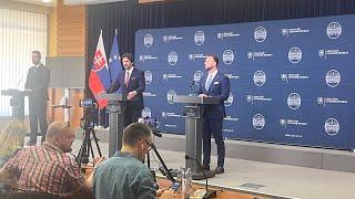 LIVE Vicepremiér Kaliňák a minister Šutaj Eštok informujú po rokovaní vlády