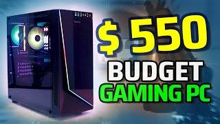 UNDER $600 Gaming PC - ALL NEW Parts with HIGH FPS!!