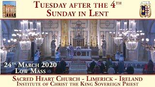 Sacred Heart Church - Limerick - Traditional Latin Mass - 24th March 2020