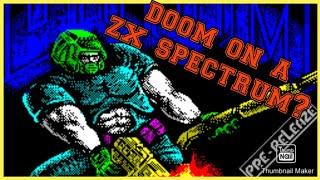 DOOM RUNNING ON... 40 YEAR OLD COMPUTER?  ZX SPECTRUM #wtf #wow #retrogaming #impisible #doom