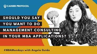 Why Do MBAs Become Management Consultants? | an ex-BCG recruiter discusses