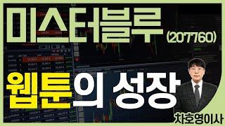 미스터블루 (207760) - '웹튠'의 성장