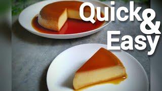 Quick & Easy Crème Caramel | Cooks in Under 8 Minutes