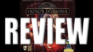 The Kings Dilemma Review - SPOILER FREE - Kings Dilemma Board Game Review