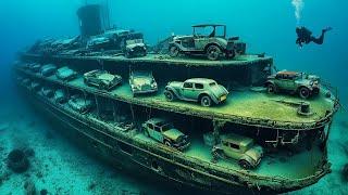 1920s Shipwreck Full of Classic Cars Discovered by Divers Deep In the Ocean