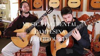 Leo Brouwer  | Musica Incidental Campesina on Jean Rompre Classical Guitars