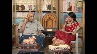 Veturi Paatavalu II Interview with Sri Veturi II by Ms Gayathri Bhargavi II MAA TV II Part 3