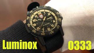 Unboxing Luminox 0333 Leatherback Sea Turtle Giant Nylon Strap Watch