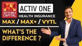 Best Variant Of Aditya Birla Activ One Plan  || Aditya Birla Health Insurance #healthinsurance