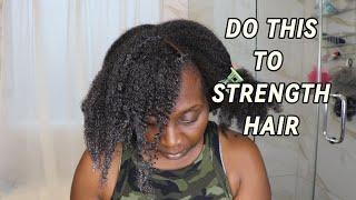 How To Strengthen Your Hair and Reduce Breakage