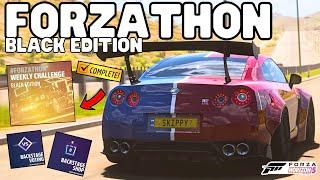 Forza horizon 5-How to complete Weekly Forzathon BLACK EDITION-Horizon backstage-Forzathon shop
