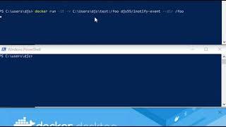 inotify event injection on Windows in Docker Desktop edge 2.1.6.1 (40900)